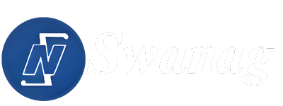 Swanag White Logo
